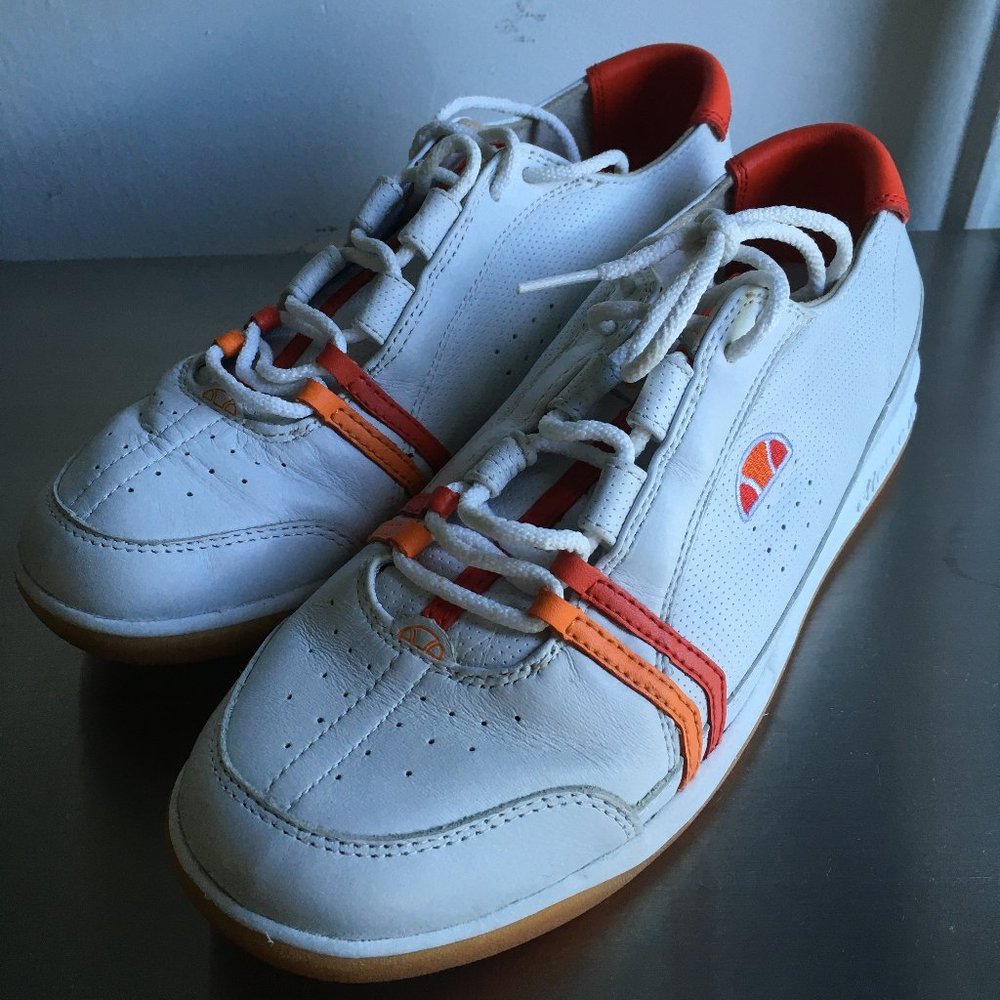 Ellesse White Leather sneakers Vintage 40 9